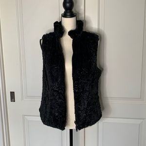 Cabi reversible black vest
